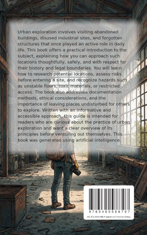 Achterkant van Hidden Treasures: A Comprehensive Guide to Urban Exploration