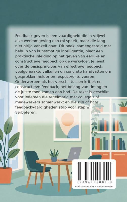 Achterkant van Feedback Geven Eenvoudig Gemaakt