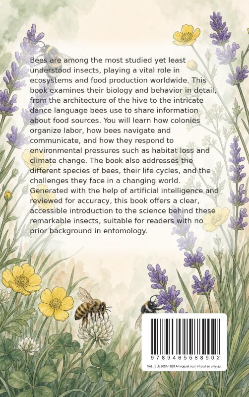 Achterkant van The Hidden World of the Bee