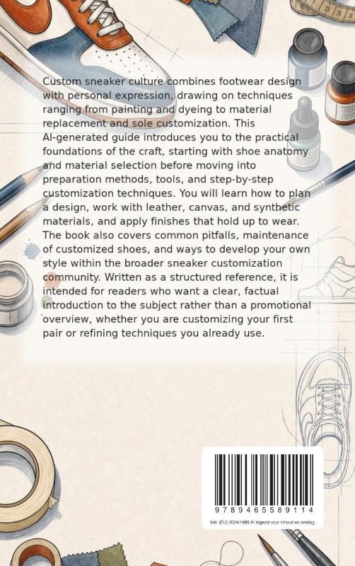 Achterkant van Custom Sneakers: Style and Technique