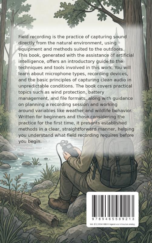 Achterkant van Capturing Silence: A Guide to Field Recording