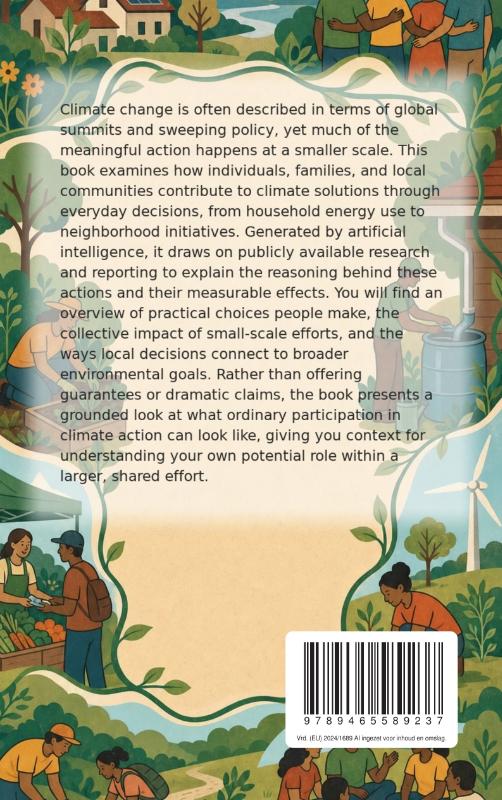Achterkant van The Power of Small: How Ordinary People Are Changing the Climate