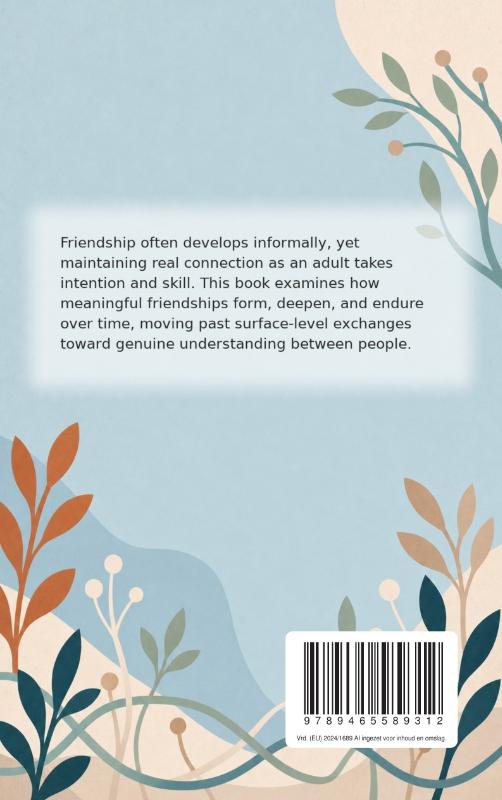 Achterkant van Beyond Small Talk: How to Build and Keep Real Friendships