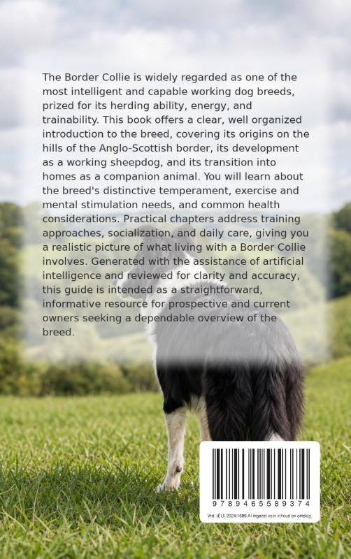 Achterkant van All About the Border Collie