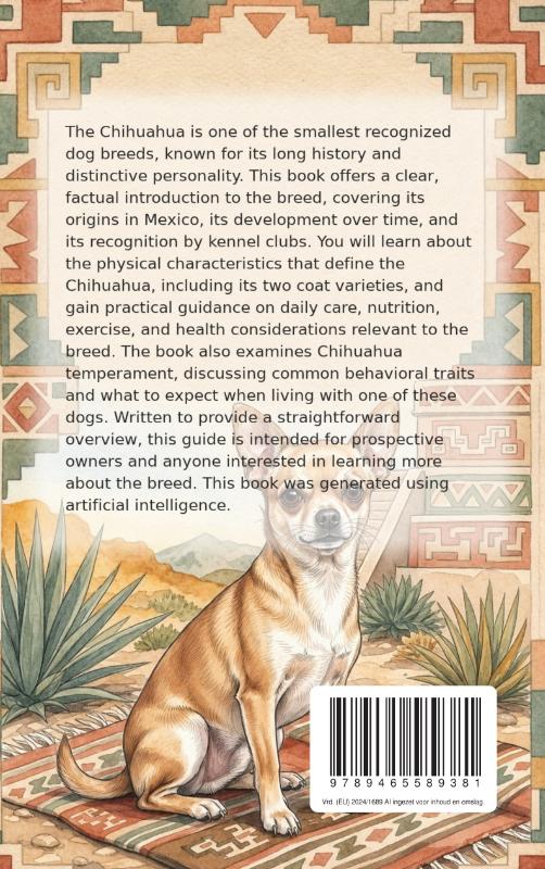 Achterkant van All About the Chihuahua