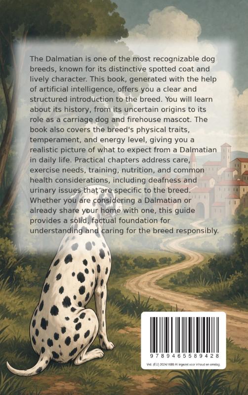 Achterkant van All About the Dalmatian