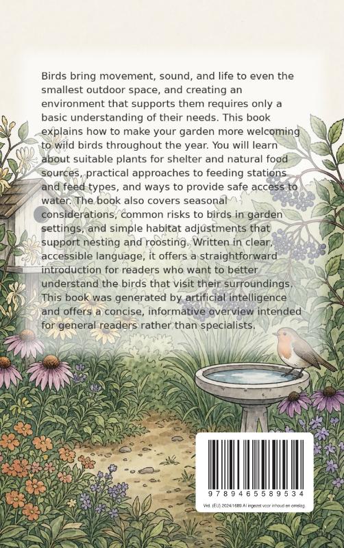 Achterkant van The Bird-Friendly Garden