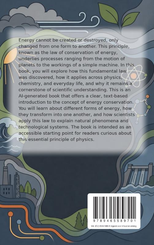 Achterkant van The Law of Conservation of Energy