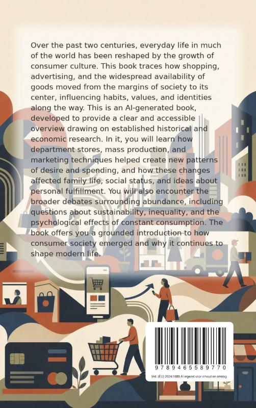 Achterkant van The Rise of the Consumer Society