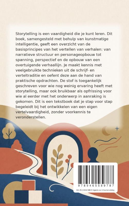 Achterkant van Storytelling voor Beginners