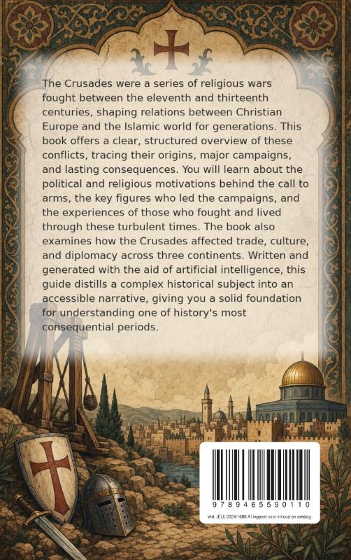 Achterkant van The Crusades Explained