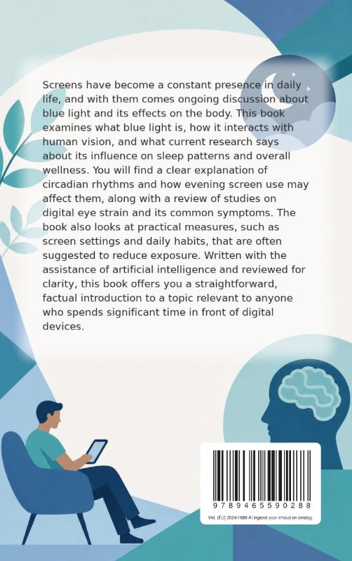 Achterkant van Blue Light and Your Health