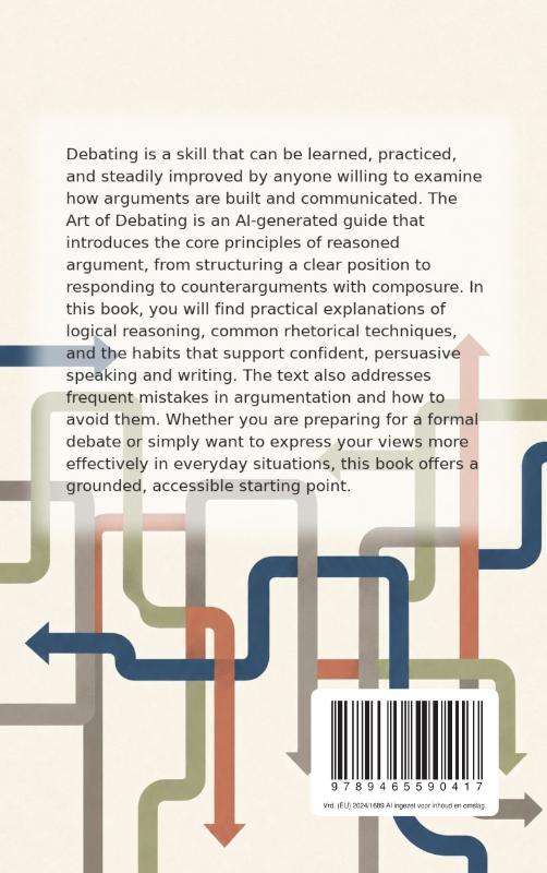 Achterkant van The Art of Debating