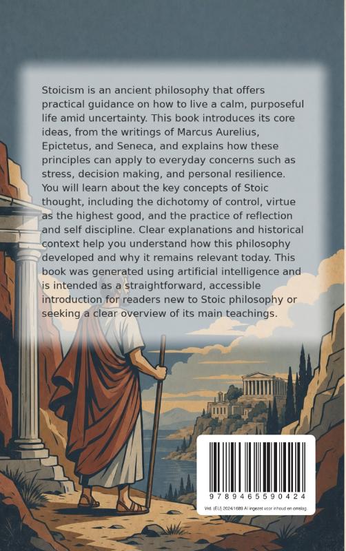 Achterkant van All About Stoicism