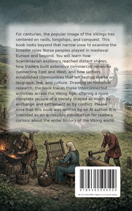 Achterkant van The Vikings: More Than Raiders