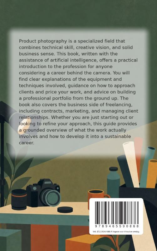 Achterkant van How to Become a Product Photographer