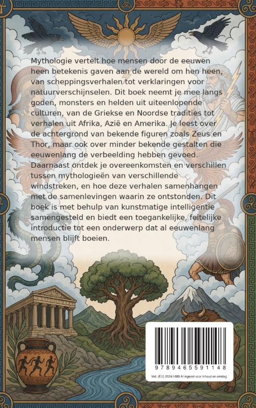 Achterkant van Verbazingwekkende Feiten over Mythologie
