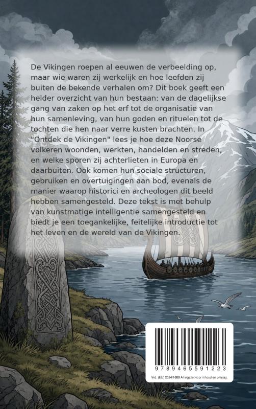 Achterkant van Ontdek de Vikingen