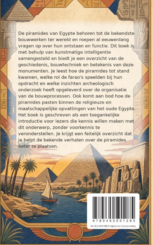 Achterkant van Het Fascinerende Verhaal van de Piramides