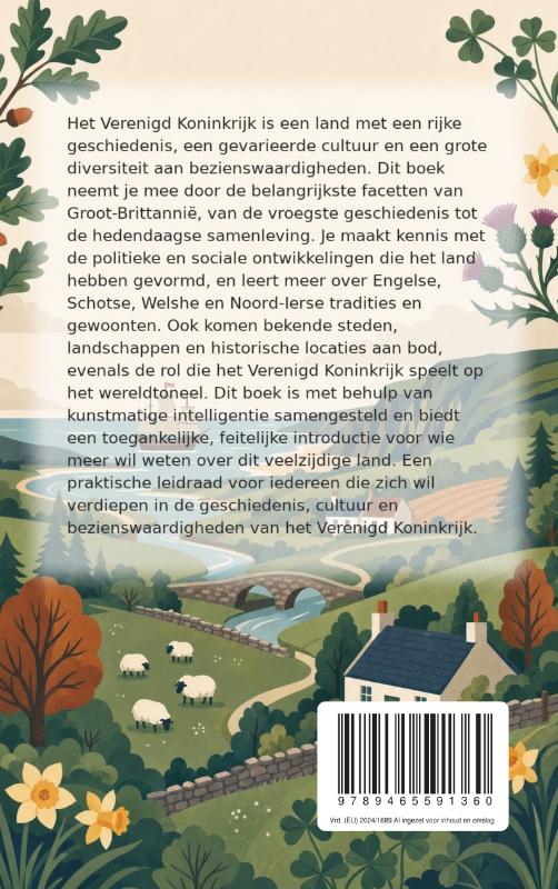 Achterkant van Ontdek het Verenigd Koninkrijk