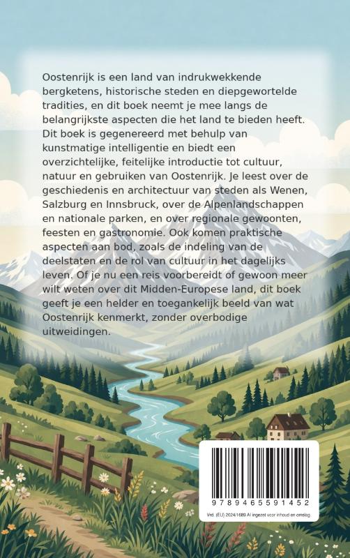 Achterkant van Ontdek Oostenrijk