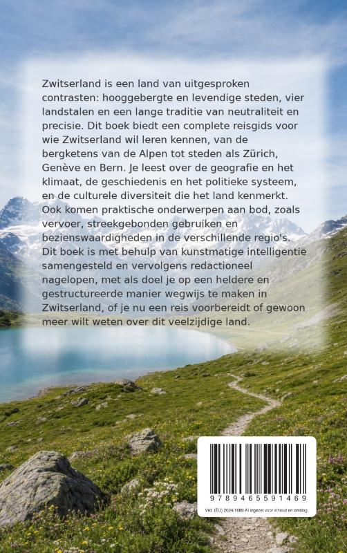 Achterkant van Ontdek Zwitserland
