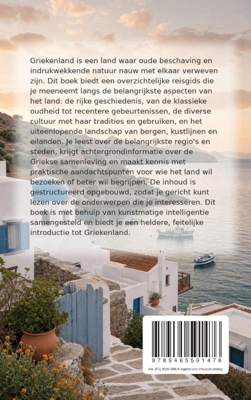 Achterkant van Ontdek Griekenland