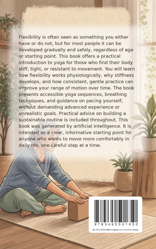 Achterkant van Yoga for Stiff People