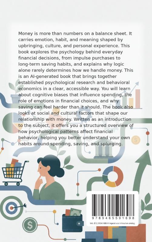 Achterkant van All About the Psychology of Money