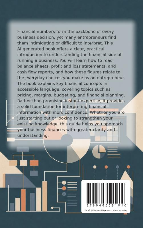 Achterkant van Understanding Numbers as an Entrepreneur