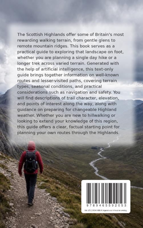 Achterkant van The Scottish Highlands on Foot