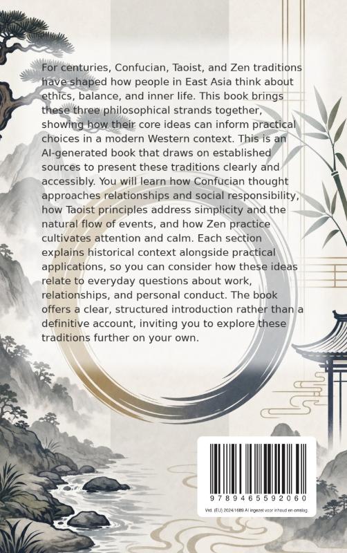 Achterkant van East Asian Wisdom for the West