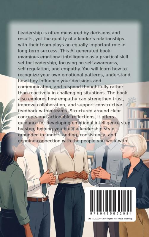 Achterkant van The Emotionally Intelligent Leader