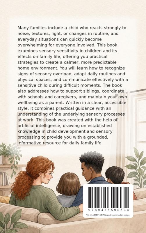 Achterkant van Sensory-Sensitive Children in the Family