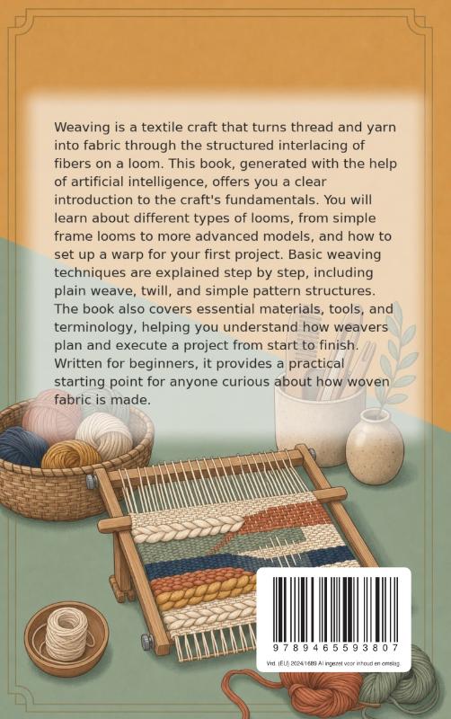 Achterkant van Getting Started with Weaving
