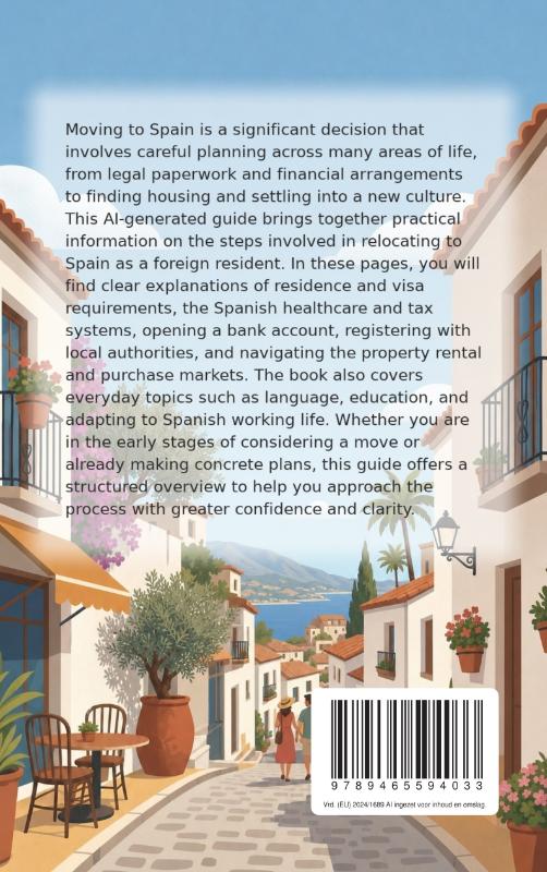 Achterkant van Emigrating to Spain