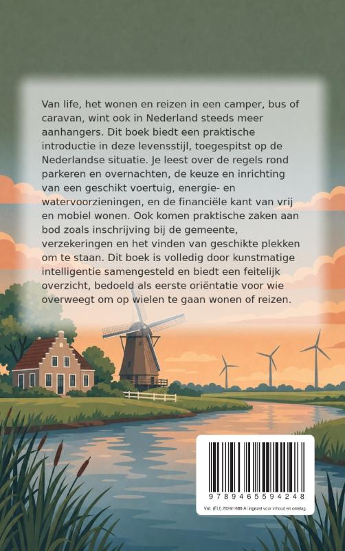 Achterkant van Van Life in the Netherlands