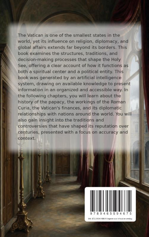 Achterkant van The Hidden World of the Vatican