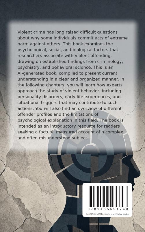 Achterkant van The Psychology of Killers