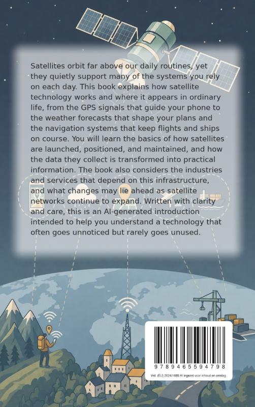 Achterkant van How Satellites Shape Your Daily Life