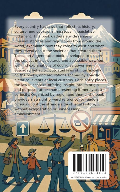 Achterkant van The Strangest Laws Ever Made