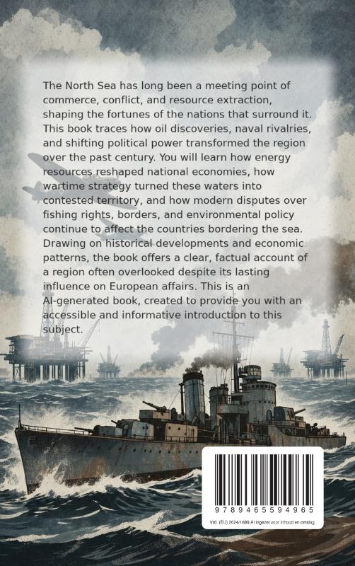 Achterkant van The Battle for the North Sea