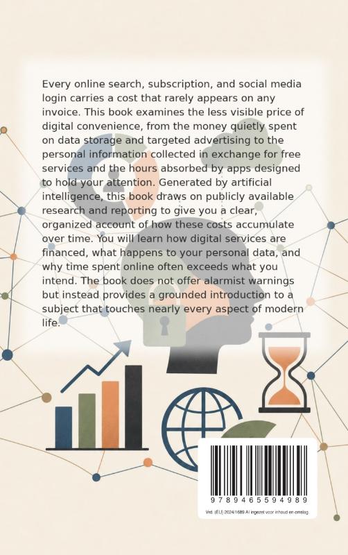 Achterkant van The Hidden Costs of the Internet