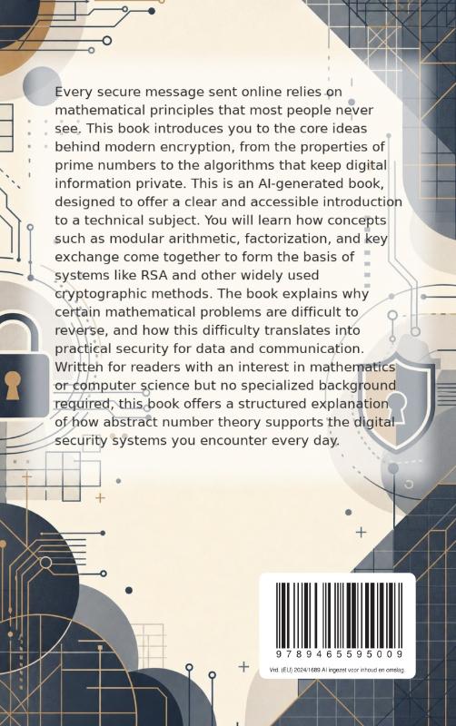 Achterkant van The Mathematics Behind Encryption