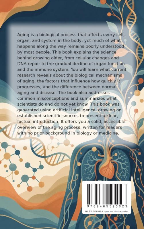 Achterkant van The Science of Aging