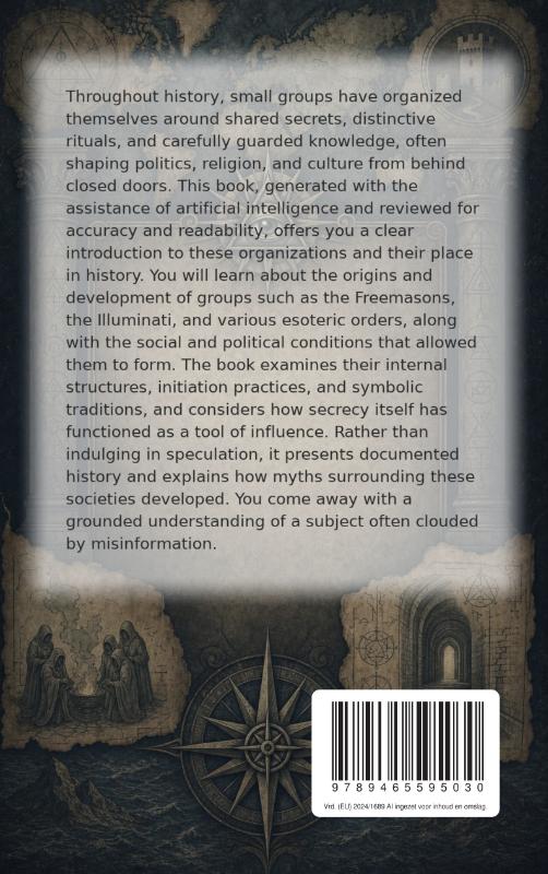 Achterkant van The World of Secret Societies