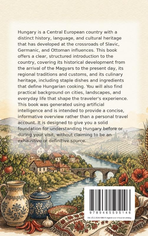 Achterkant van Discovering Hungary