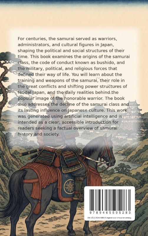 Achterkant van The Life of the Samurai