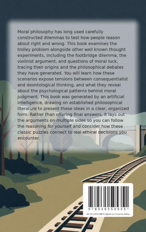 Achterkant van The Trolley Problem and Other Moral Dilemmas