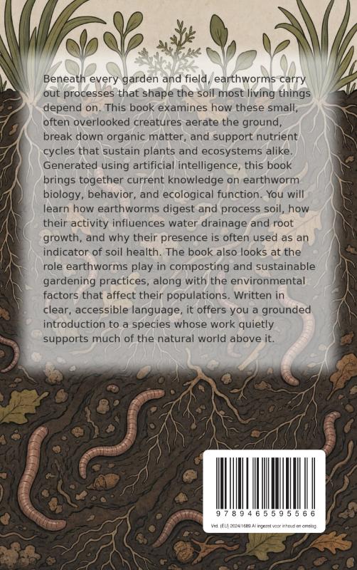 Achterkant van The Secret World of Earthworms
